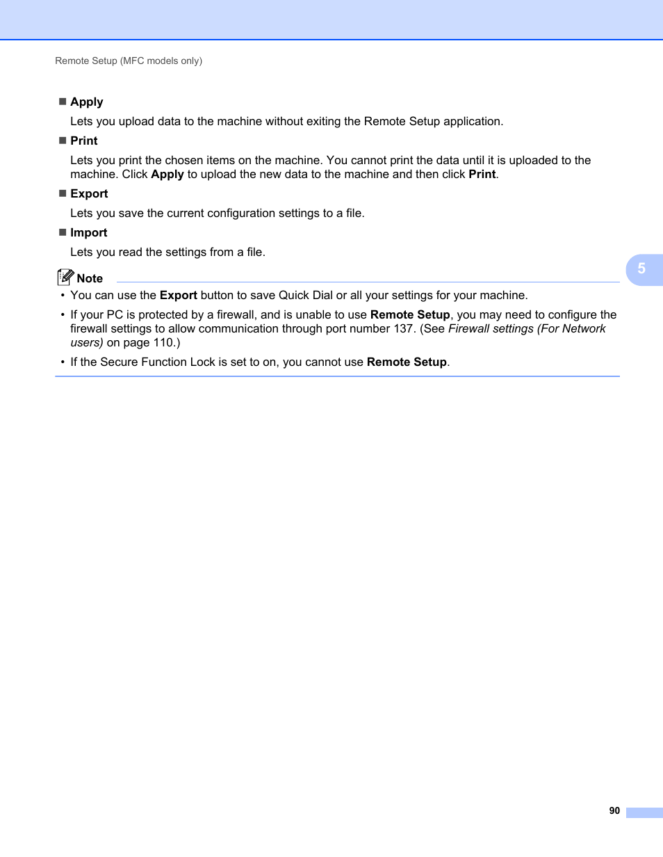 Brother MFC 7360N User Manual | Page 98 / 218