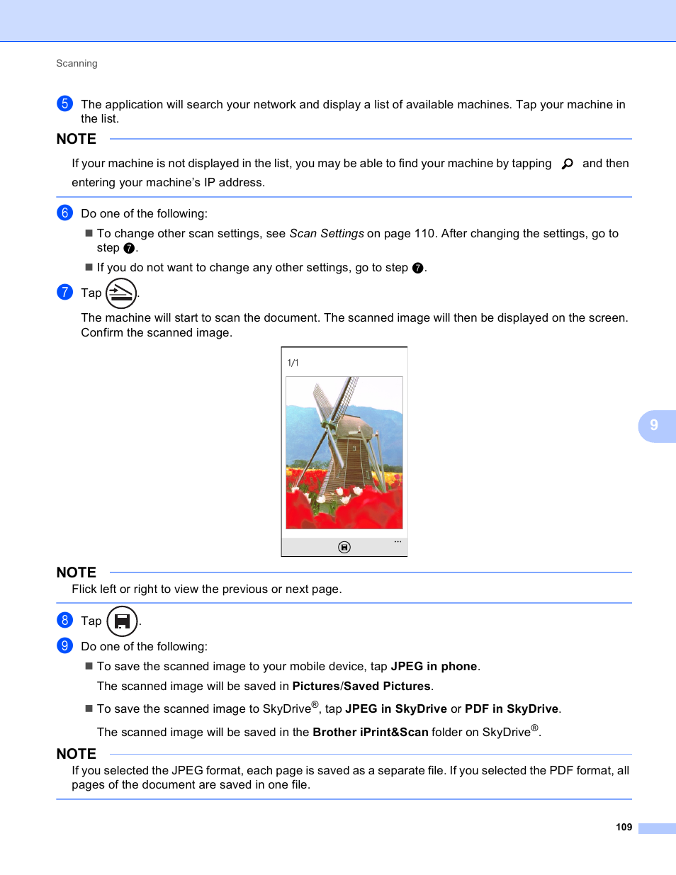 Brother Mobile Print/Scan for Brother iPrint&Scan User Manual | Page 113 / 115