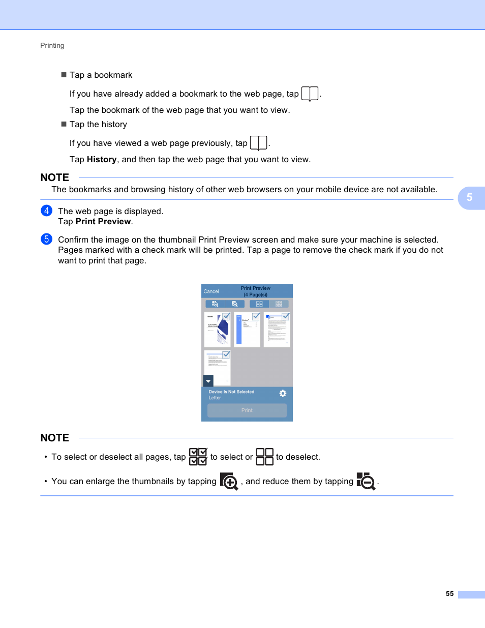 Brother Mobile Print/Scan for Brother iPrint&Scan User Manual | Page 59 / 115