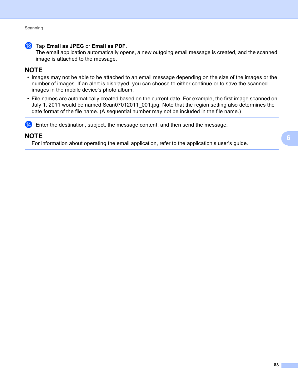 Brother Mobile Print/Scan for Brother iPrint&Scan User Manual | Page 87 / 115