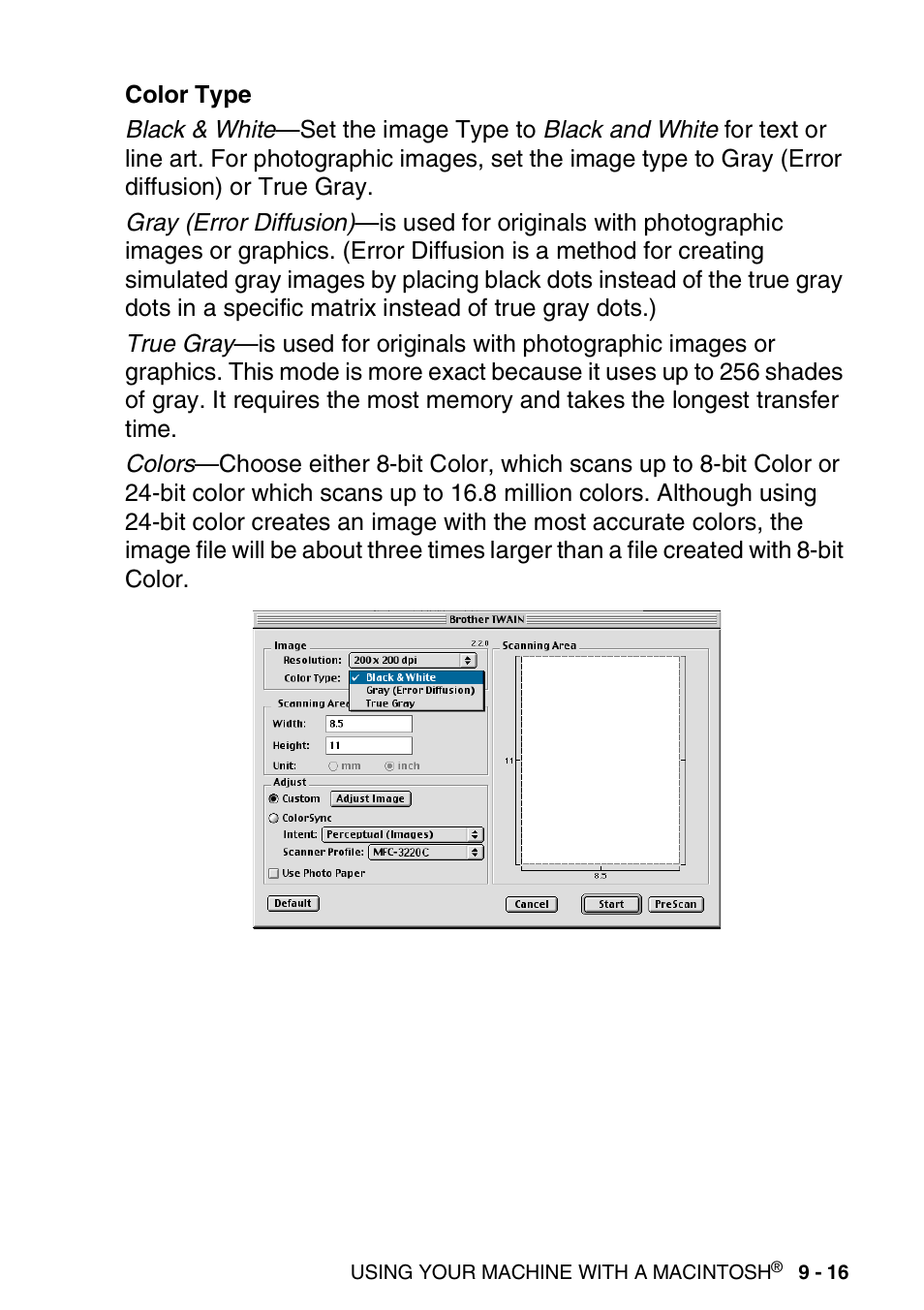 Brother MFC-3420C User Manual | Page 171 / 181