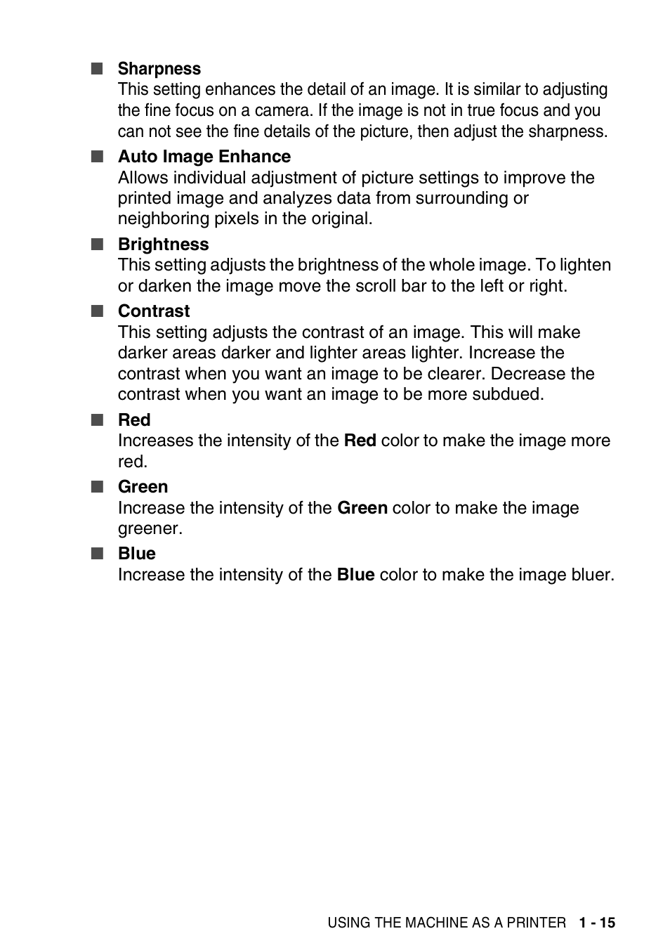 Brother MFC-3420C User Manual | Page 23 / 181