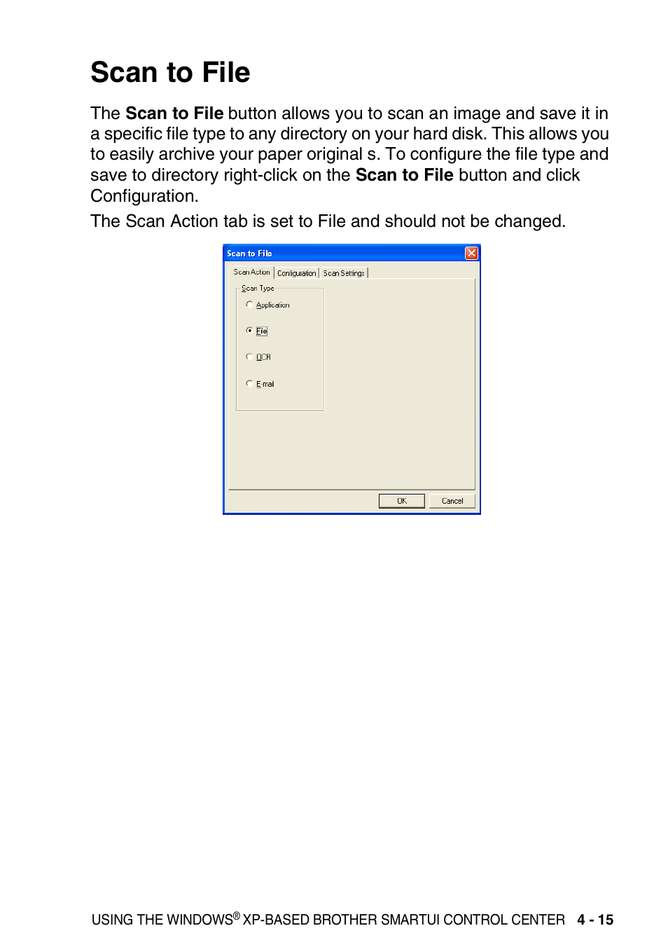 Scan to file, Scan to file -15 | Brother MFC-3420C User Manual | Page 91 / 181