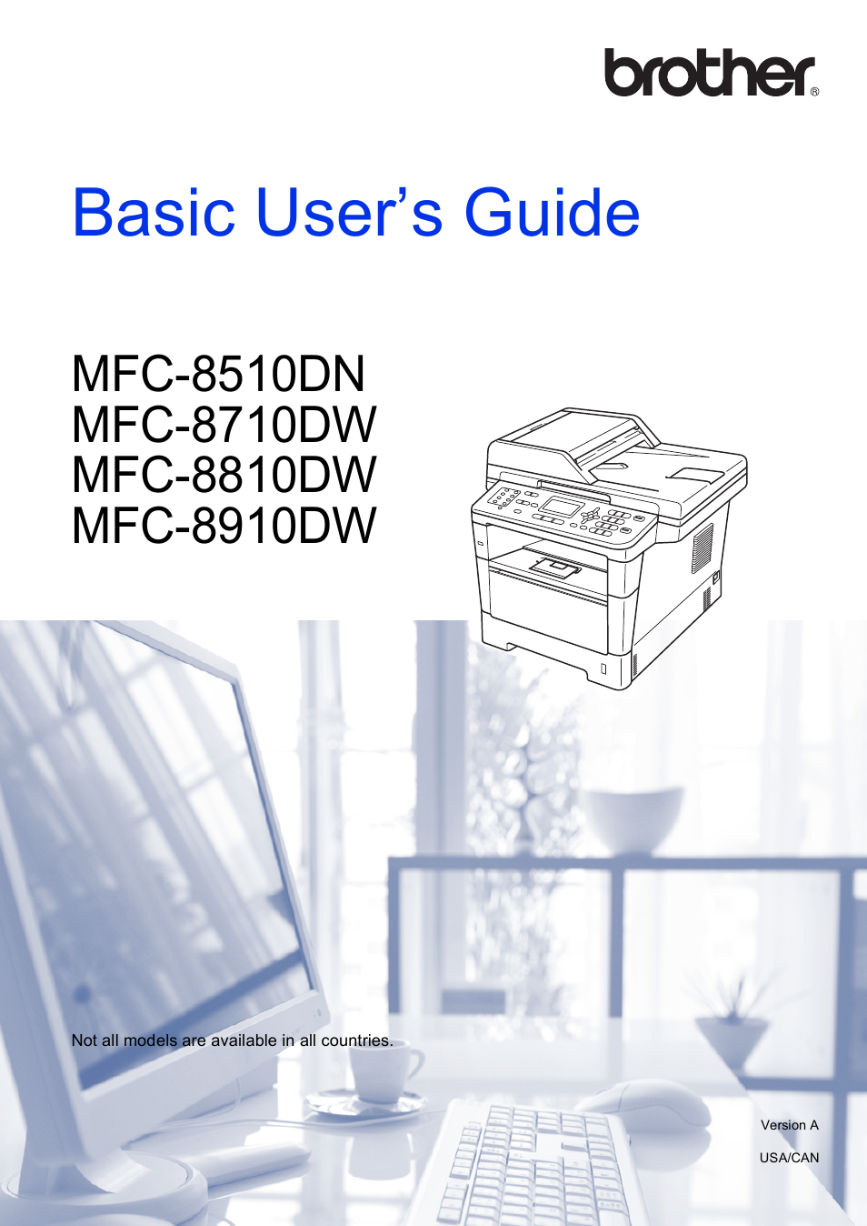 Brother MFC-8510DN User Manual | 202 pages