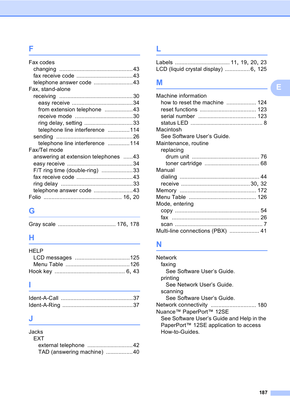 Brother MFC-8510DN User Manual | Page 199 / 202