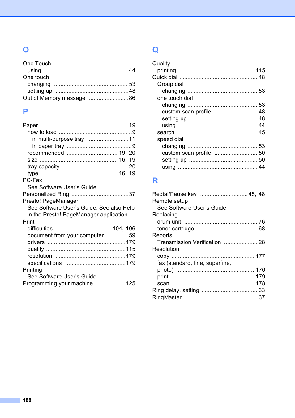 Brother MFC-8510DN User Manual | Page 200 / 202