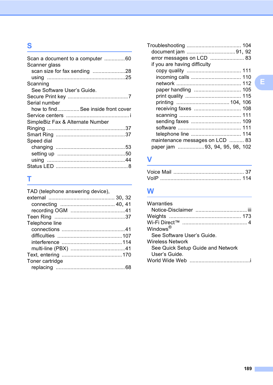 Brother MFC-8510DN User Manual | Page 201 / 202