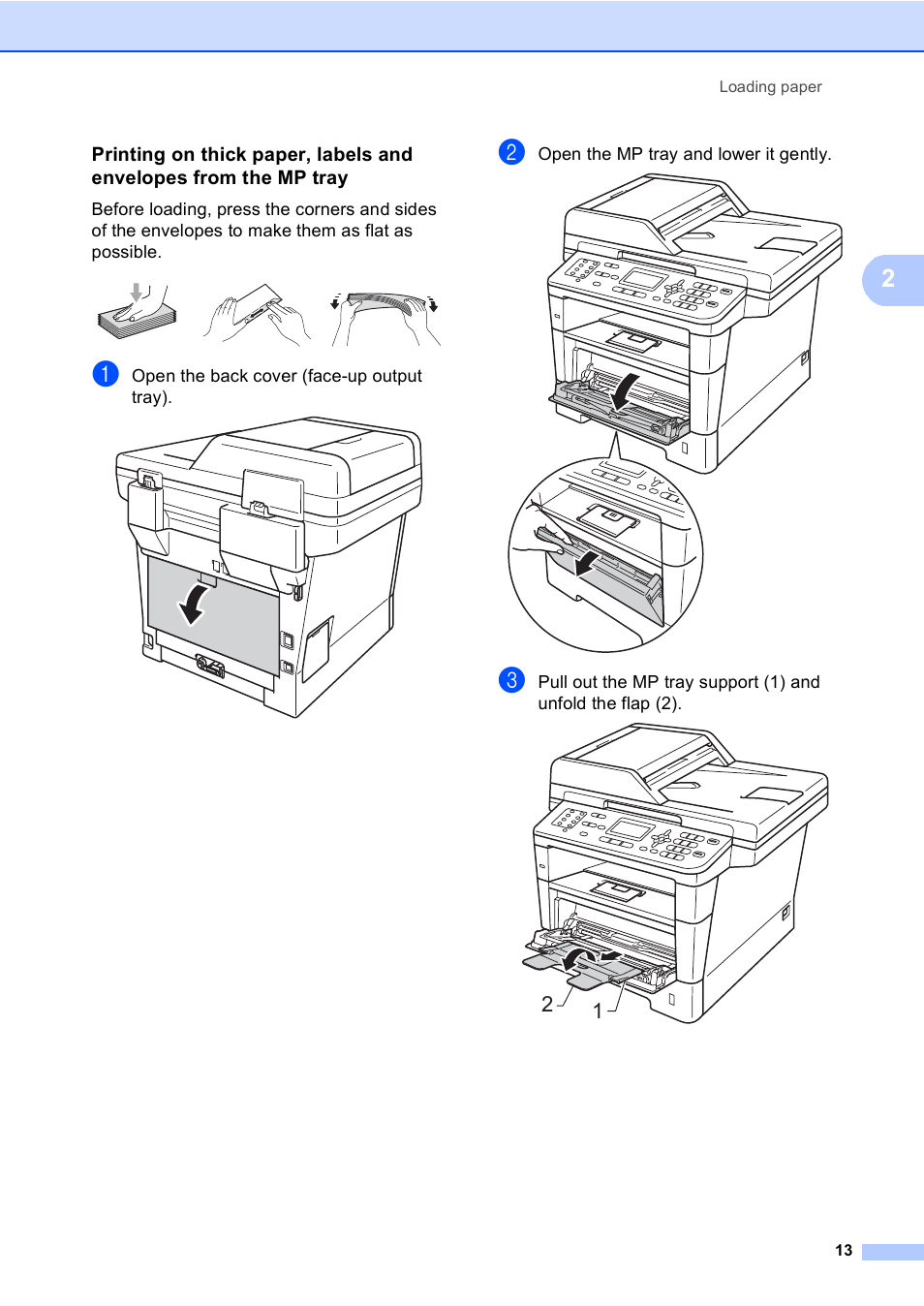 Brother MFC-8510DN User Manual | Page 25 / 202