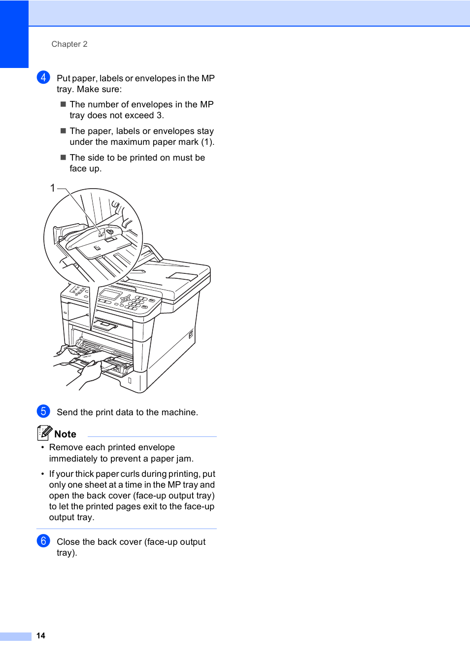 Brother MFC-8510DN User Manual | Page 26 / 202