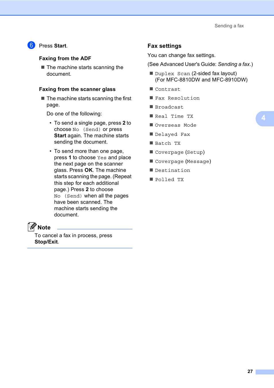 Brother MFC-8510DN User Manual | Page 39 / 202