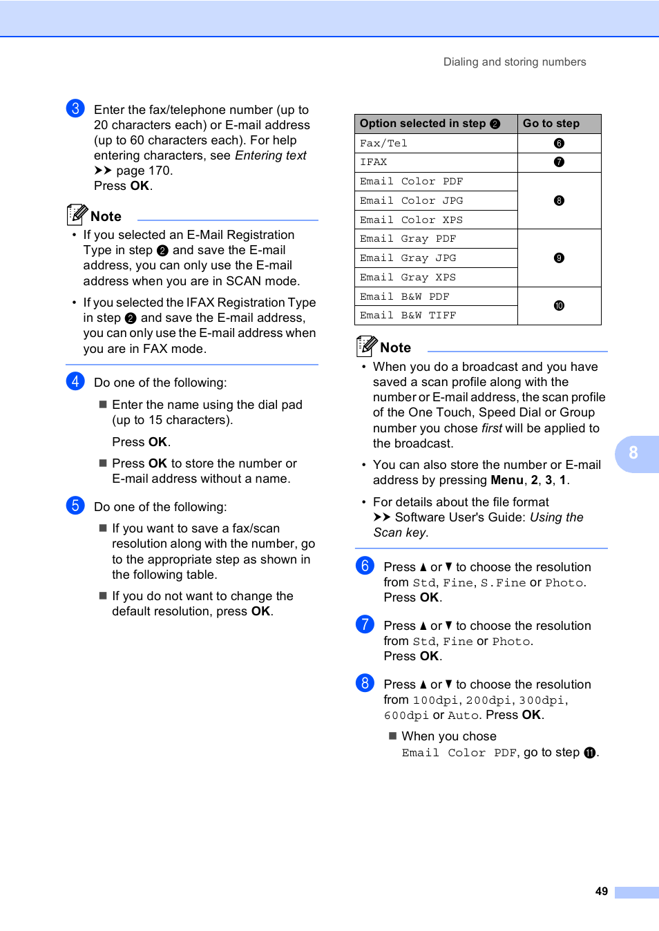 Brother MFC-8510DN User Manual | Page 61 / 202