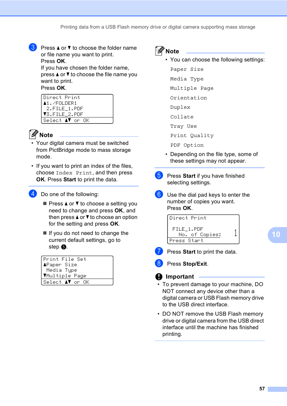 Brother MFC-8510DN User Manual | Page 69 / 202