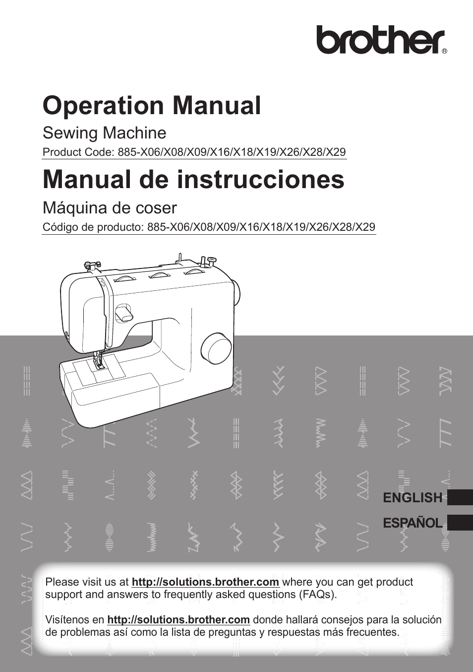 Brother XR53 User Manual | 108 pages