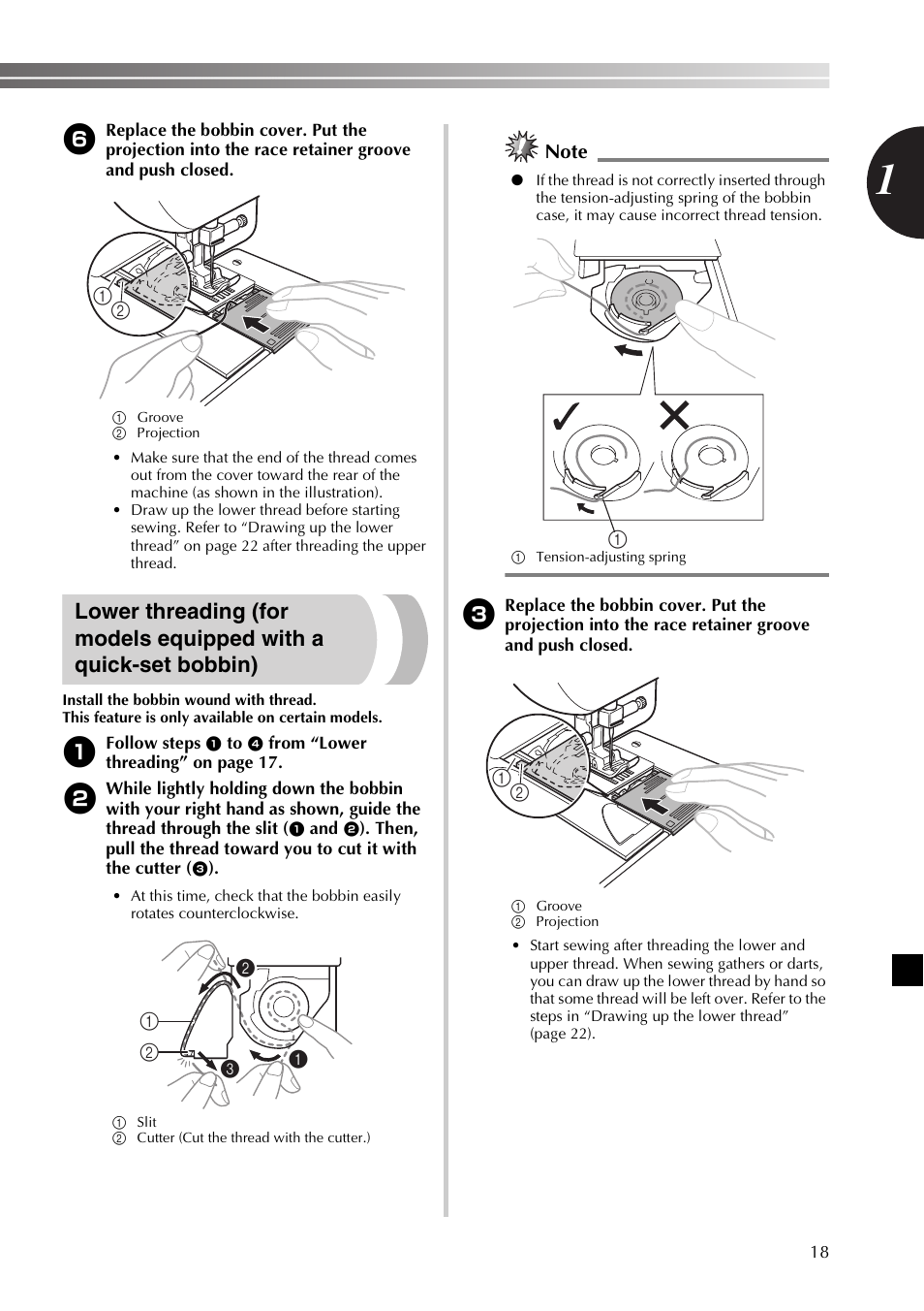 Brother XR53 User Manual | Page 19 / 108