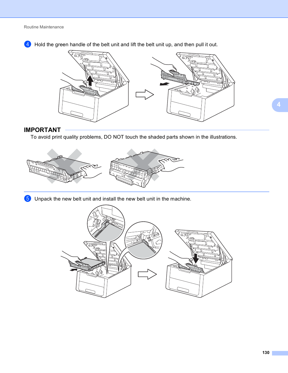 Important | Brother HL-3170CDW User Manual | Page 136 / 206