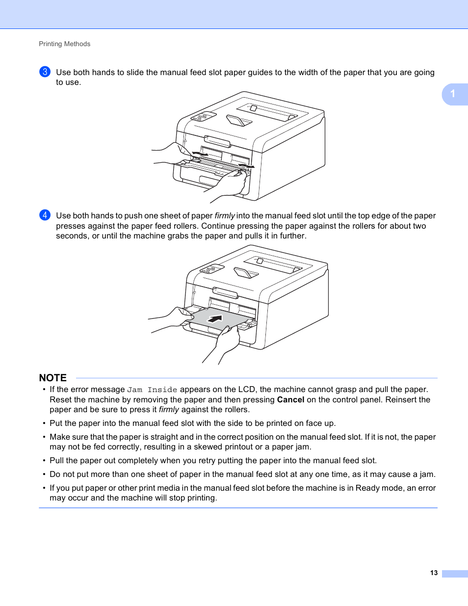 Brother HL-3170CDW User Manual | Page 19 / 206