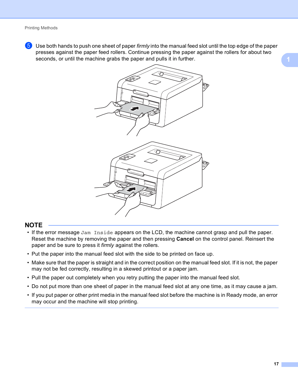 Brother HL-3170CDW User Manual | Page 23 / 206