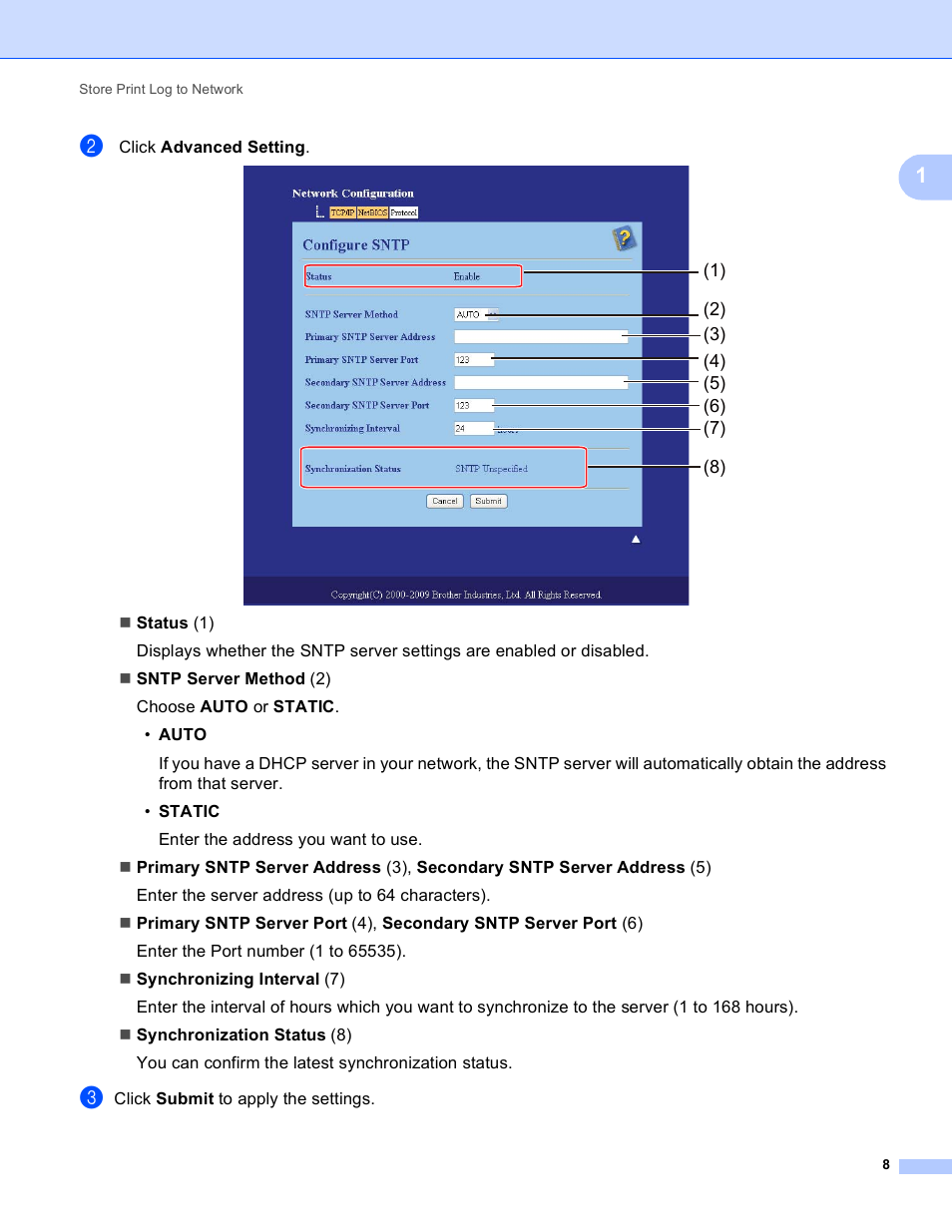 Brother MFC 8480DN User Manual | Page 10 / 10