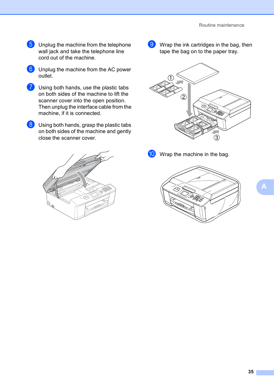 Brother MFC-J435W User Manual | Page 39 / 47