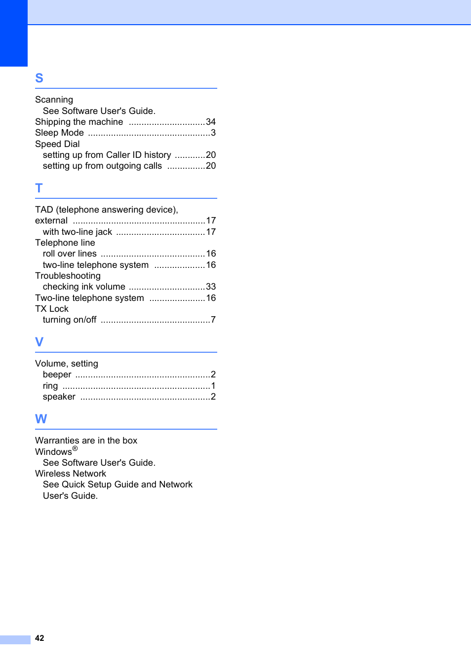 Brother MFC-J435W User Manual | Page 46 / 47