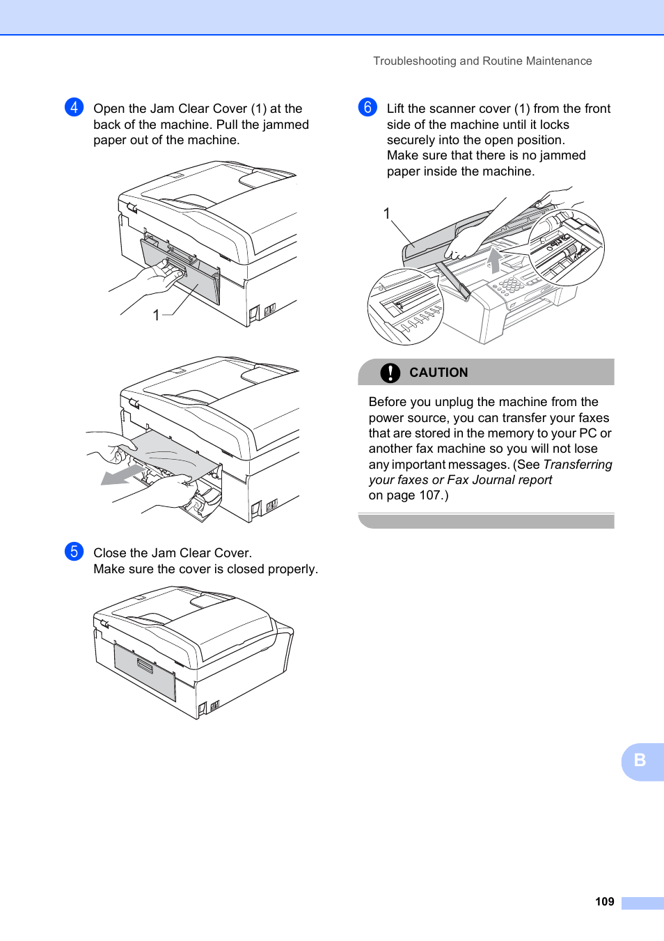 Brother MFC-250C User Manual | Page 123 / 168