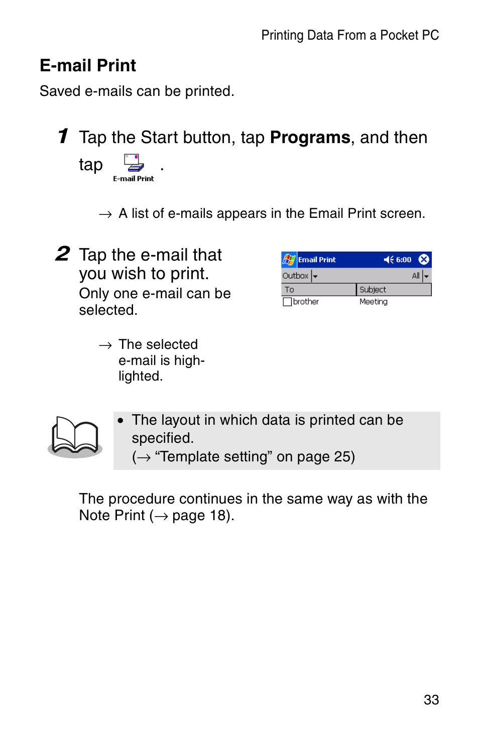 Brother MW-100 User Manual | Page 35 / 74