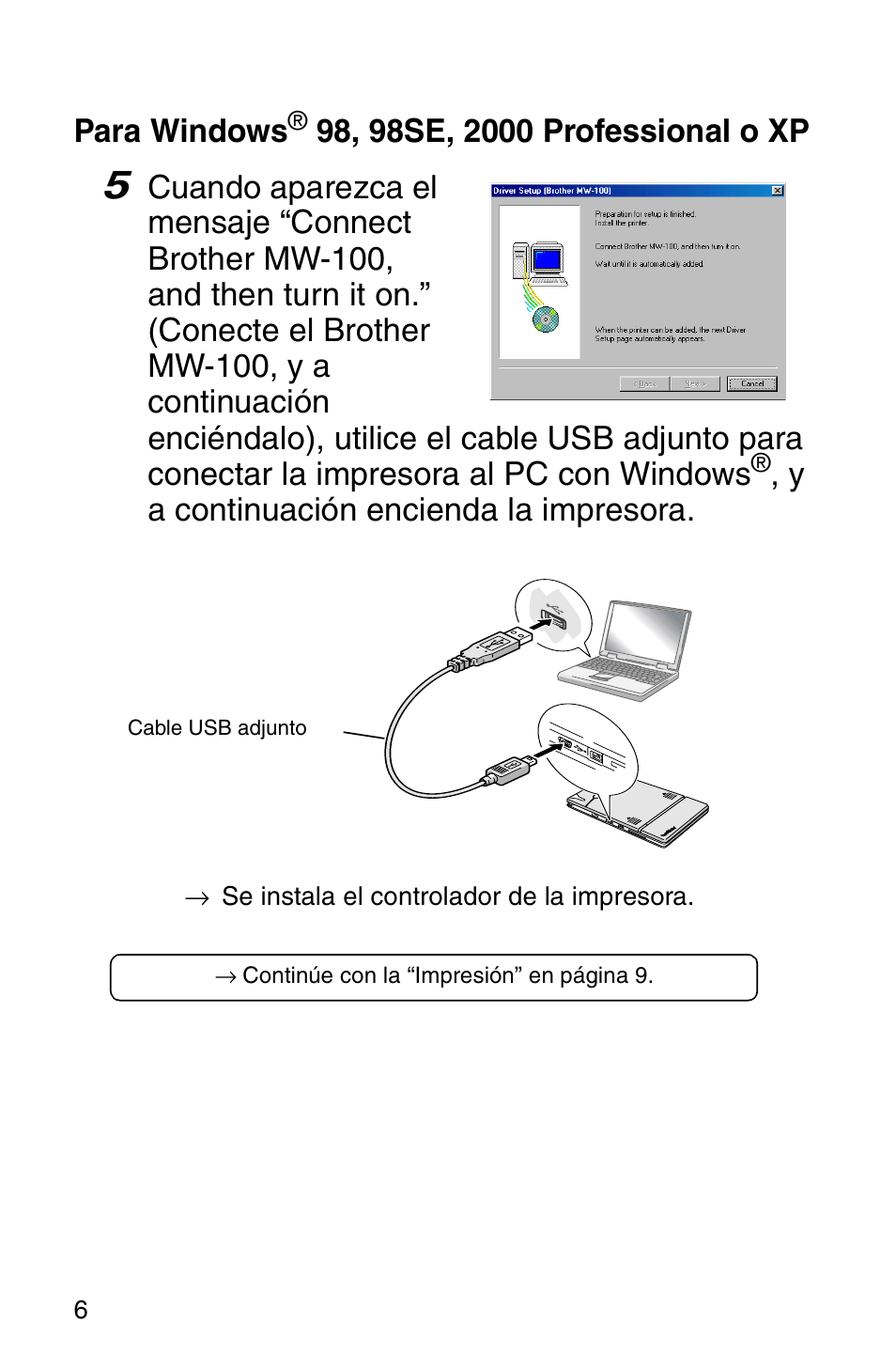 Brother MW-100 User Manual | Page 47 / 74