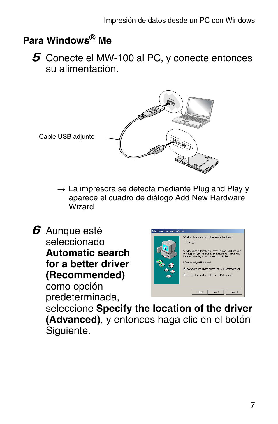 Brother MW-100 User Manual | Page 48 / 74