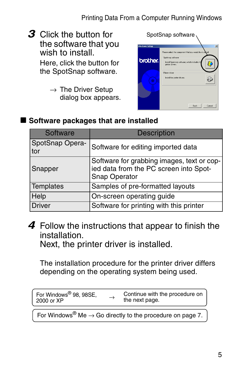 Brother MW-100 User Manual | Page 7 / 74