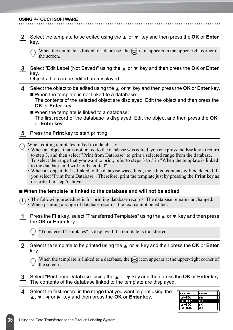 Brother PT-E500 User Manual | Page 37 / 63