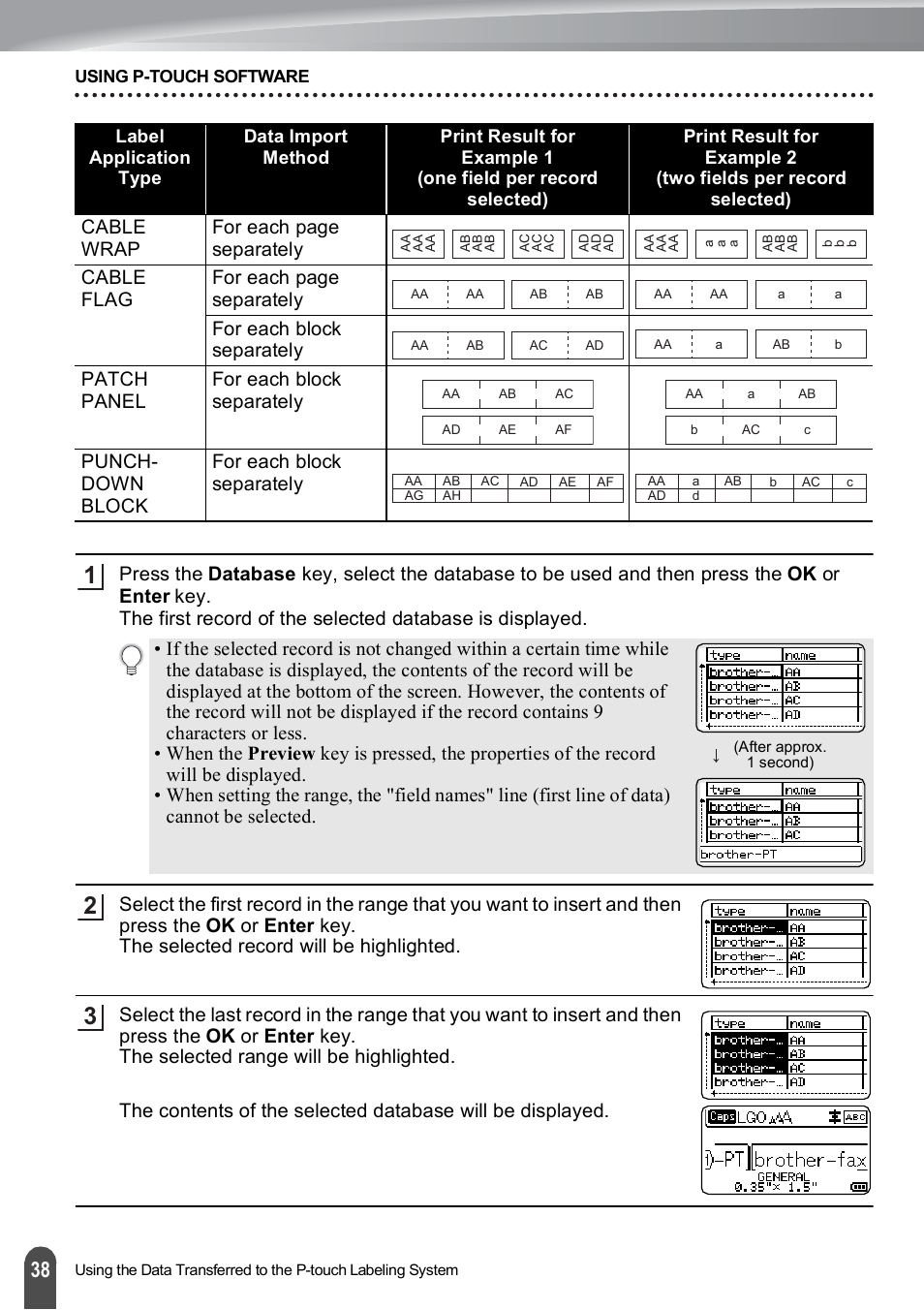 Brother PT-E500 User Manual | Page 39 / 63