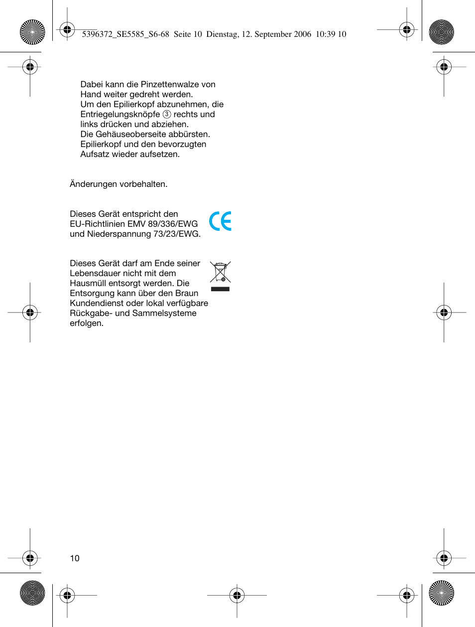 Braun 5585 Silk-épil Xelle User Manual | Page 9 / 64