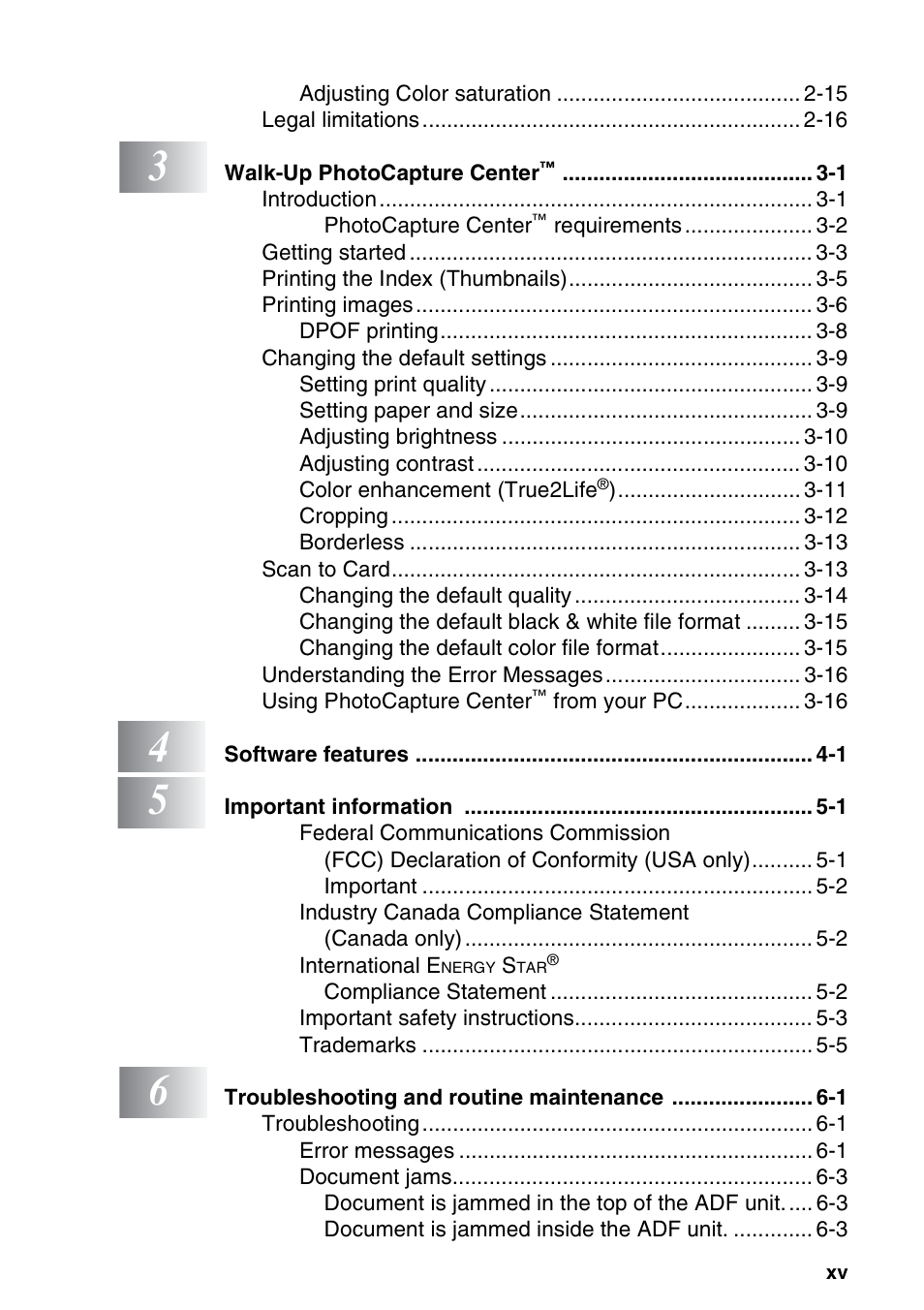 Brother DCP-120C User Manual | Page 17 / 113