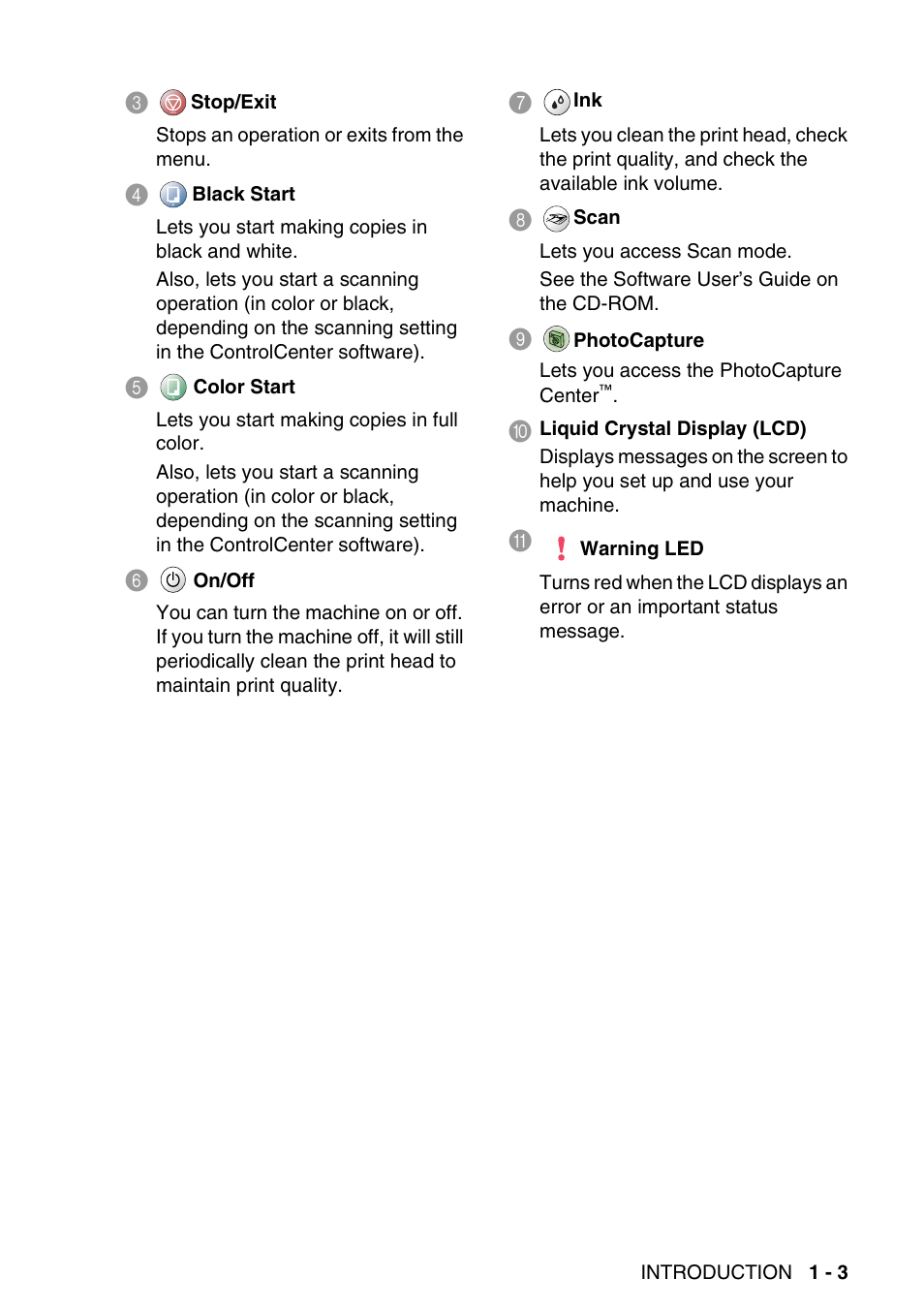 Brother DCP-120C User Manual | Page 21 / 113