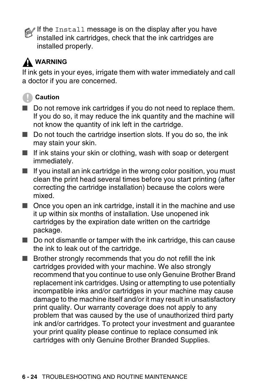 Brother DCP-120C User Manual | Page 96 / 113