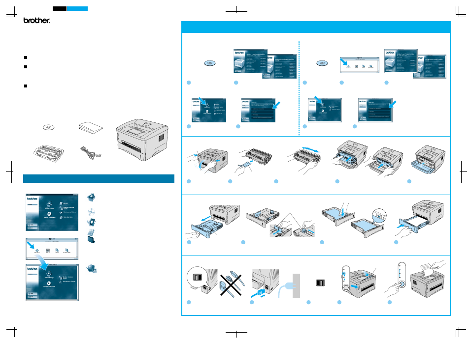 Brother HL-1470N User Manual | 2 pages
