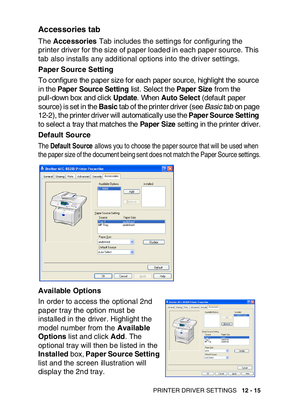 Accessories tab, Accessories tab -15 | Brother MFC-8820DN User Manual | Page 190 / 421
