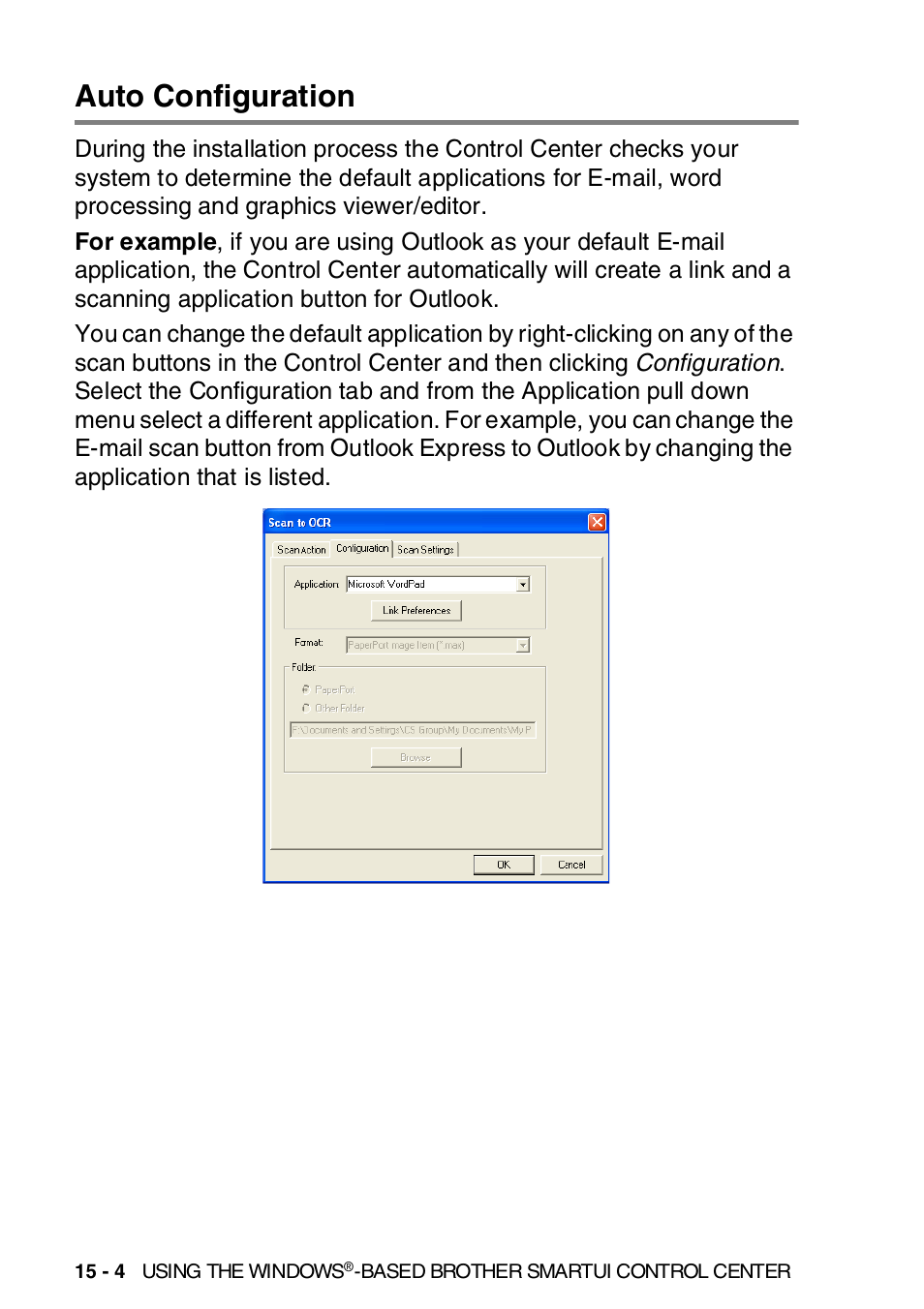 Auto configuration, Auto configuration -4 | Brother MFC-8820DN User Manual | Page 241 / 421