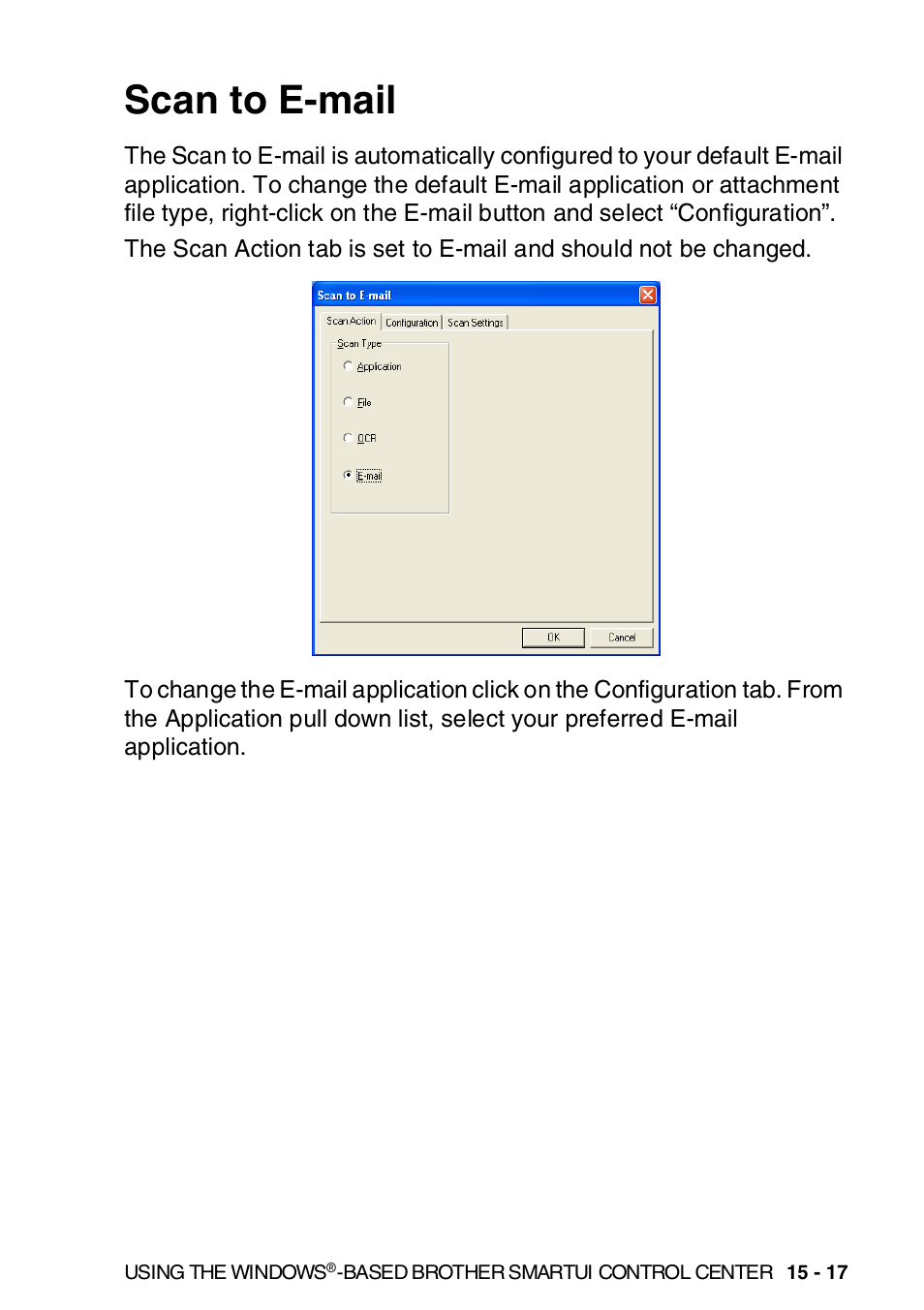 Scan to e-mail, Scan to e-mail -17 | Brother MFC-8820DN User Manual | Page 254 / 421