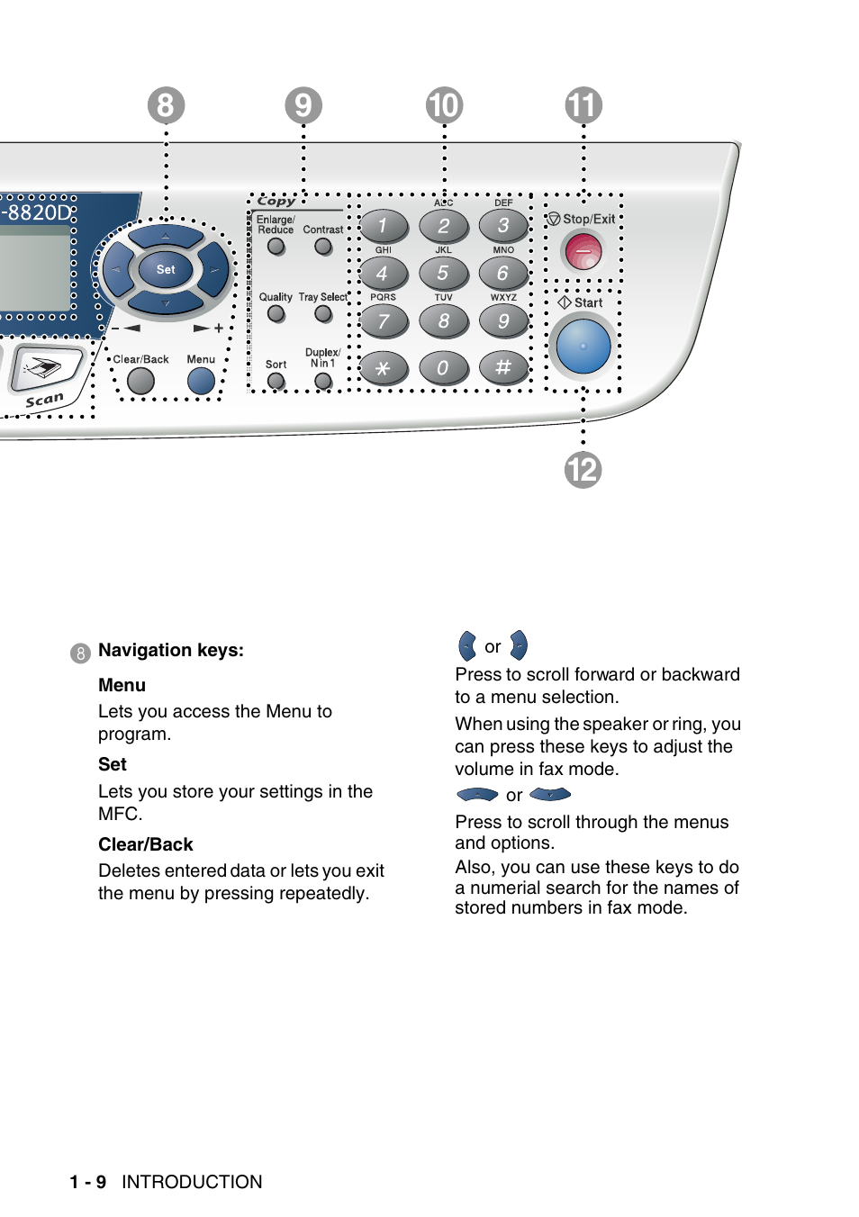 Brother MFC-8820DN User Manual | Page 35 / 421