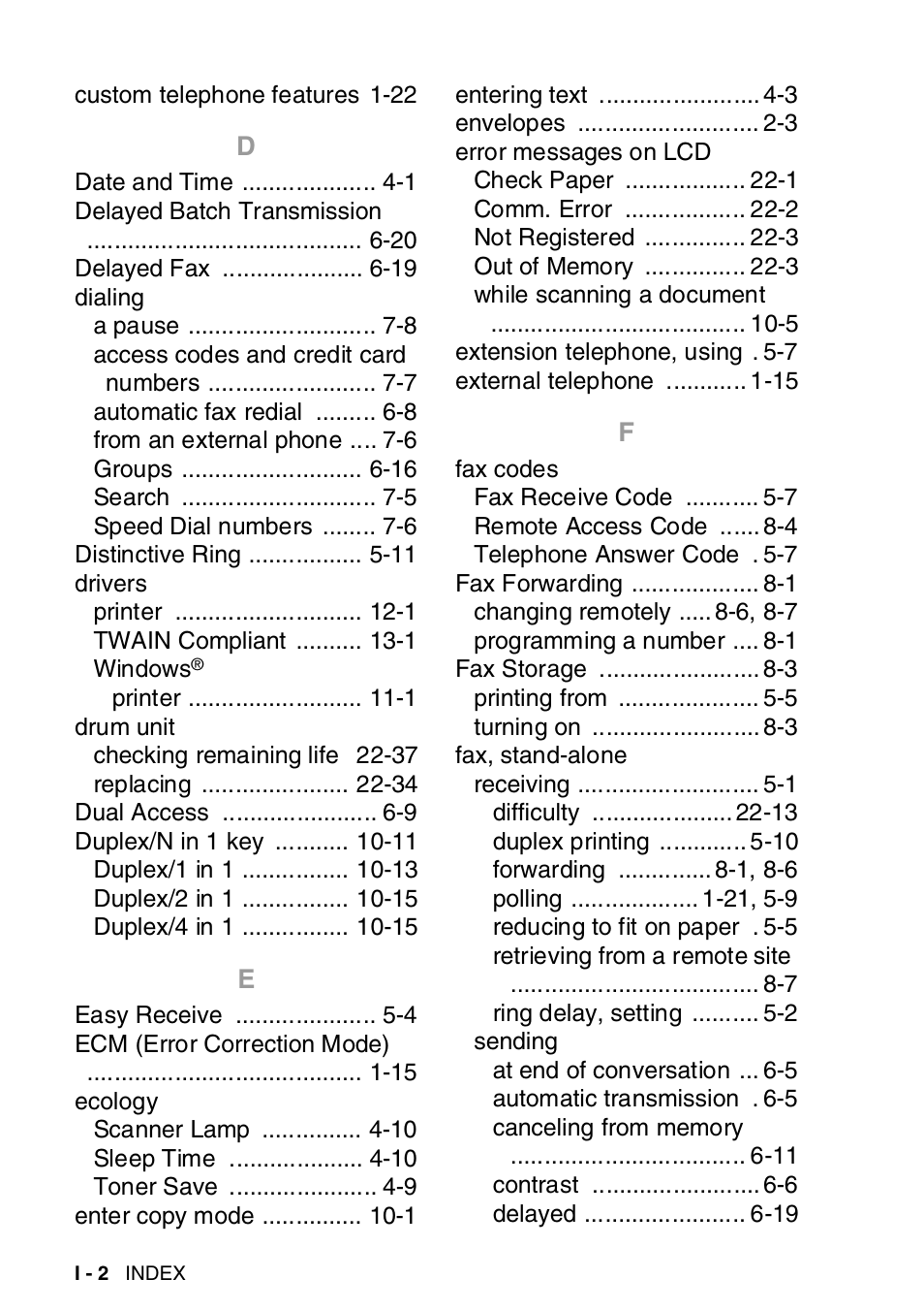 Brother MFC-8820DN User Manual | Page 414 / 421