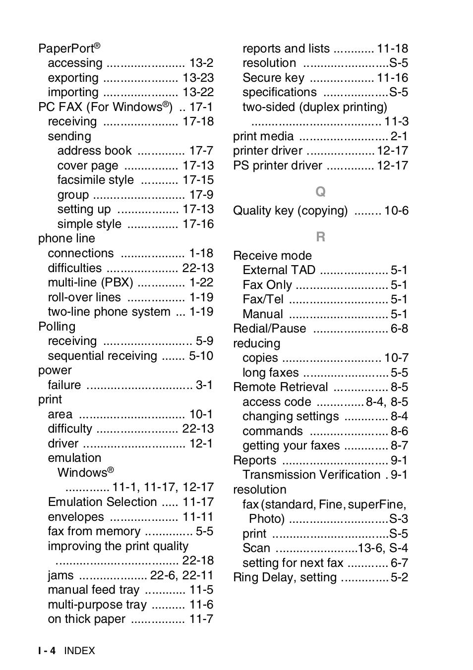 Brother MFC-8820DN User Manual | Page 416 / 421