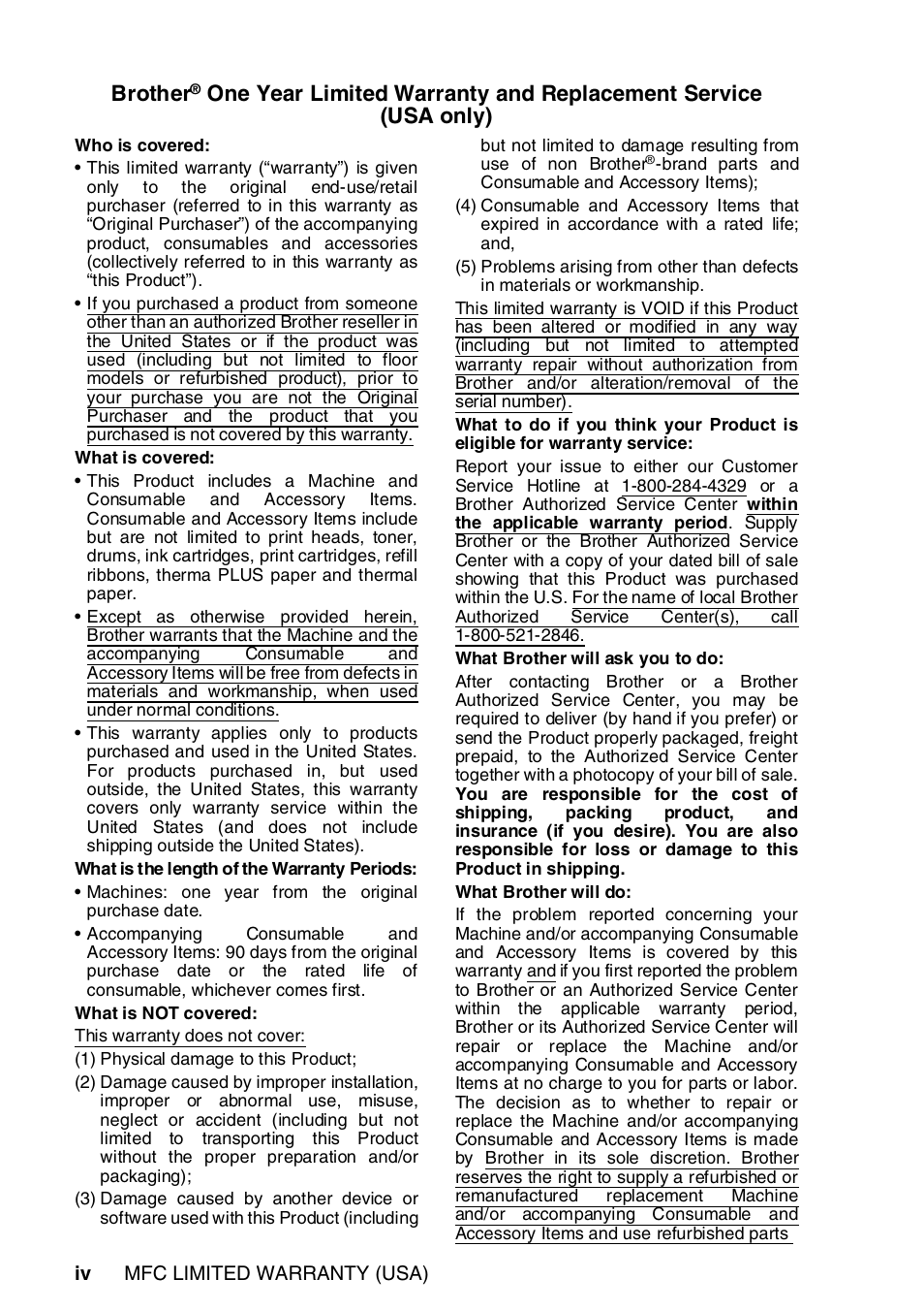 Brother | Brother MFC-8820DN User Manual | Page 6 / 421