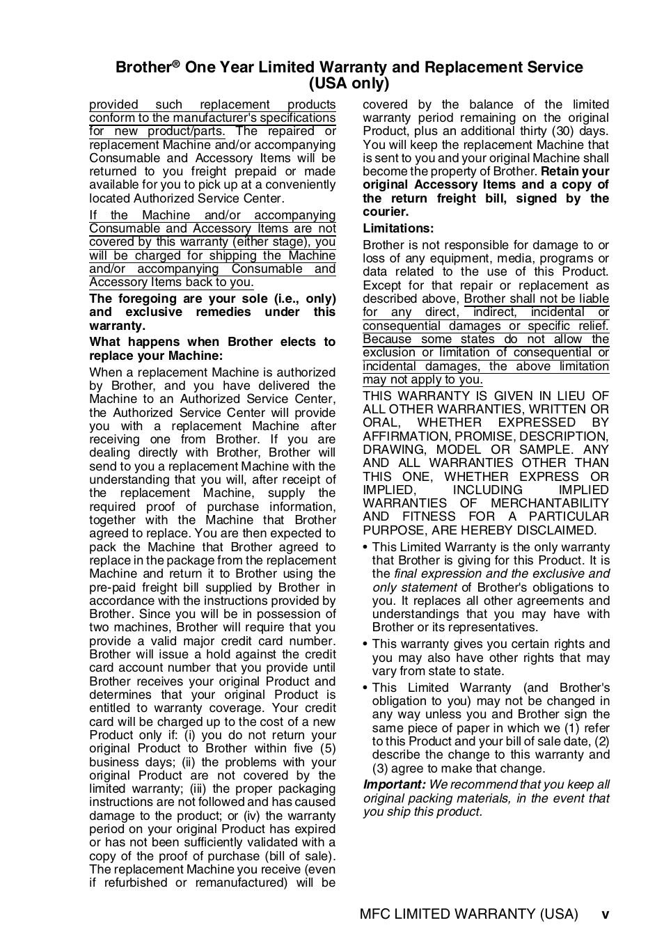 Brother MFC-8820DN User Manual | Page 7 / 421