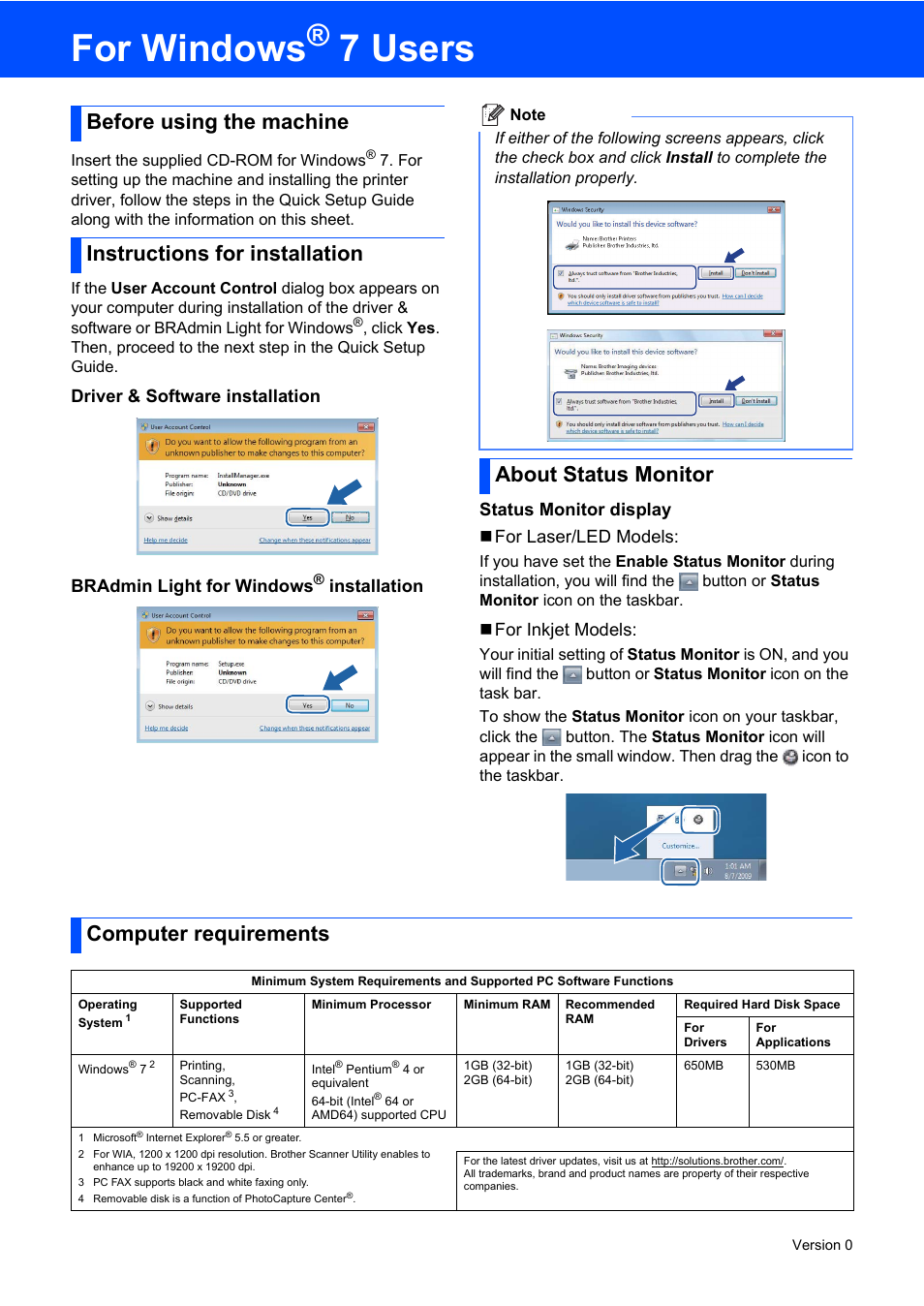 Brother MFC-5890CN User Manual | 1 page