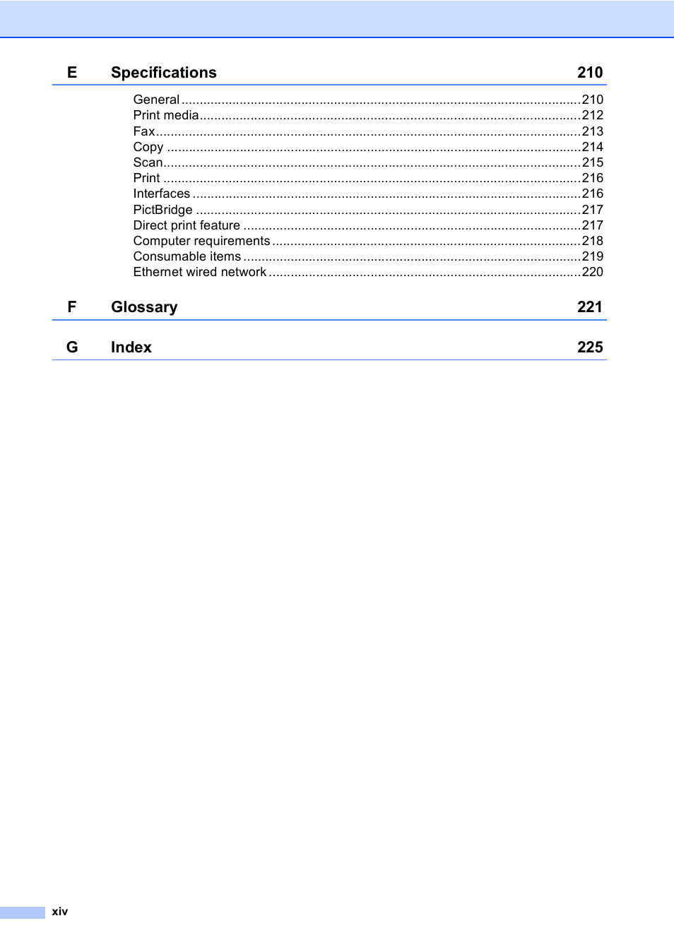 Brother MFC-9440CN User Manual | Page 16 / 247