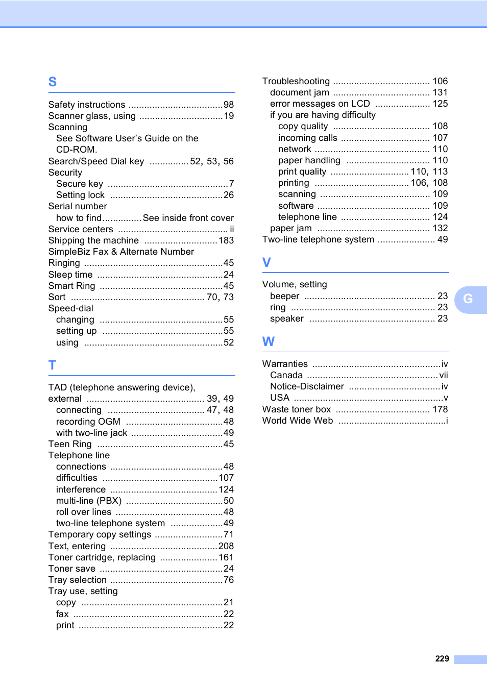Brother MFC-9440CN User Manual | Page 245 / 247