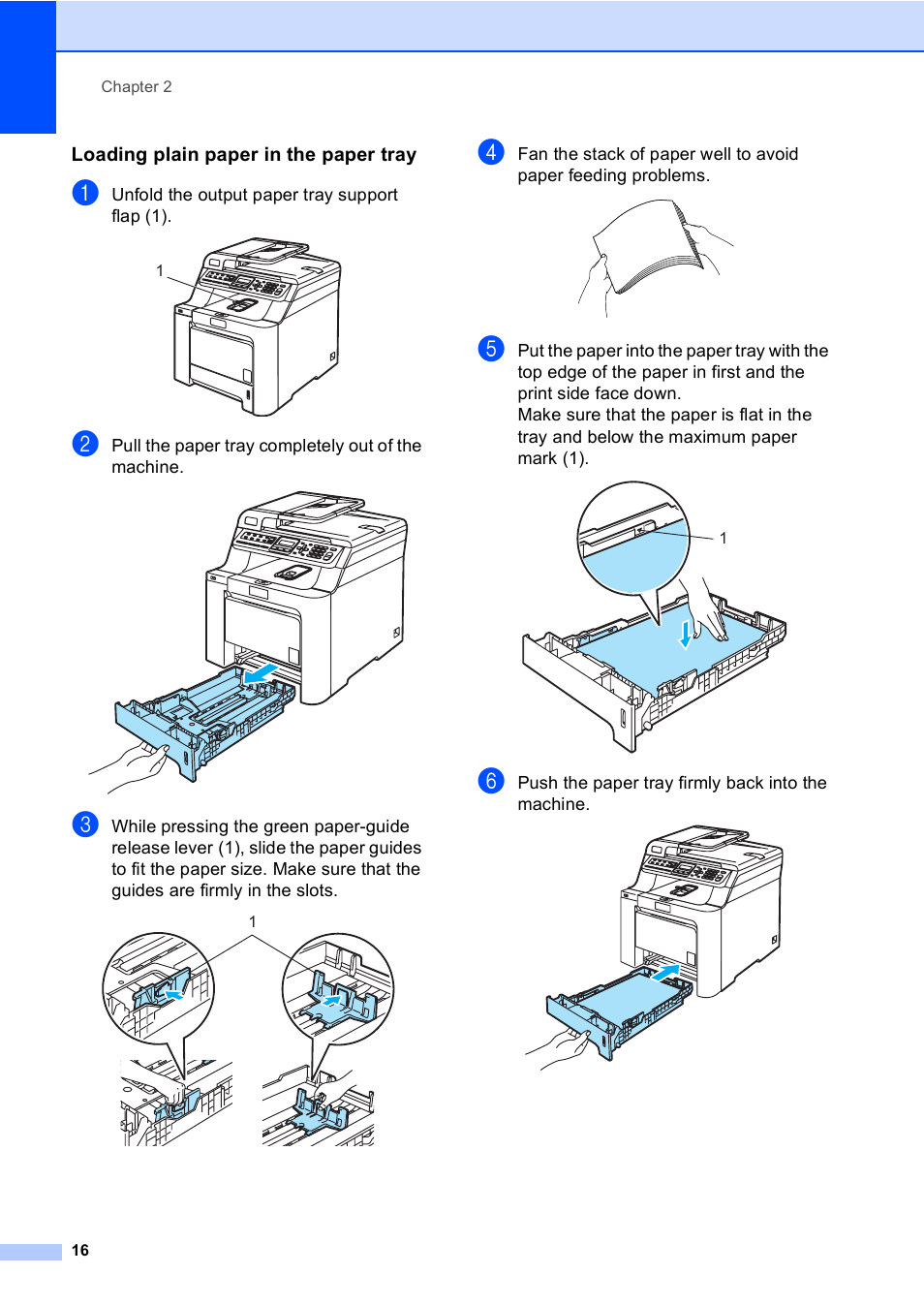 Brother MFC-9440CN User Manual | Page 32 / 247