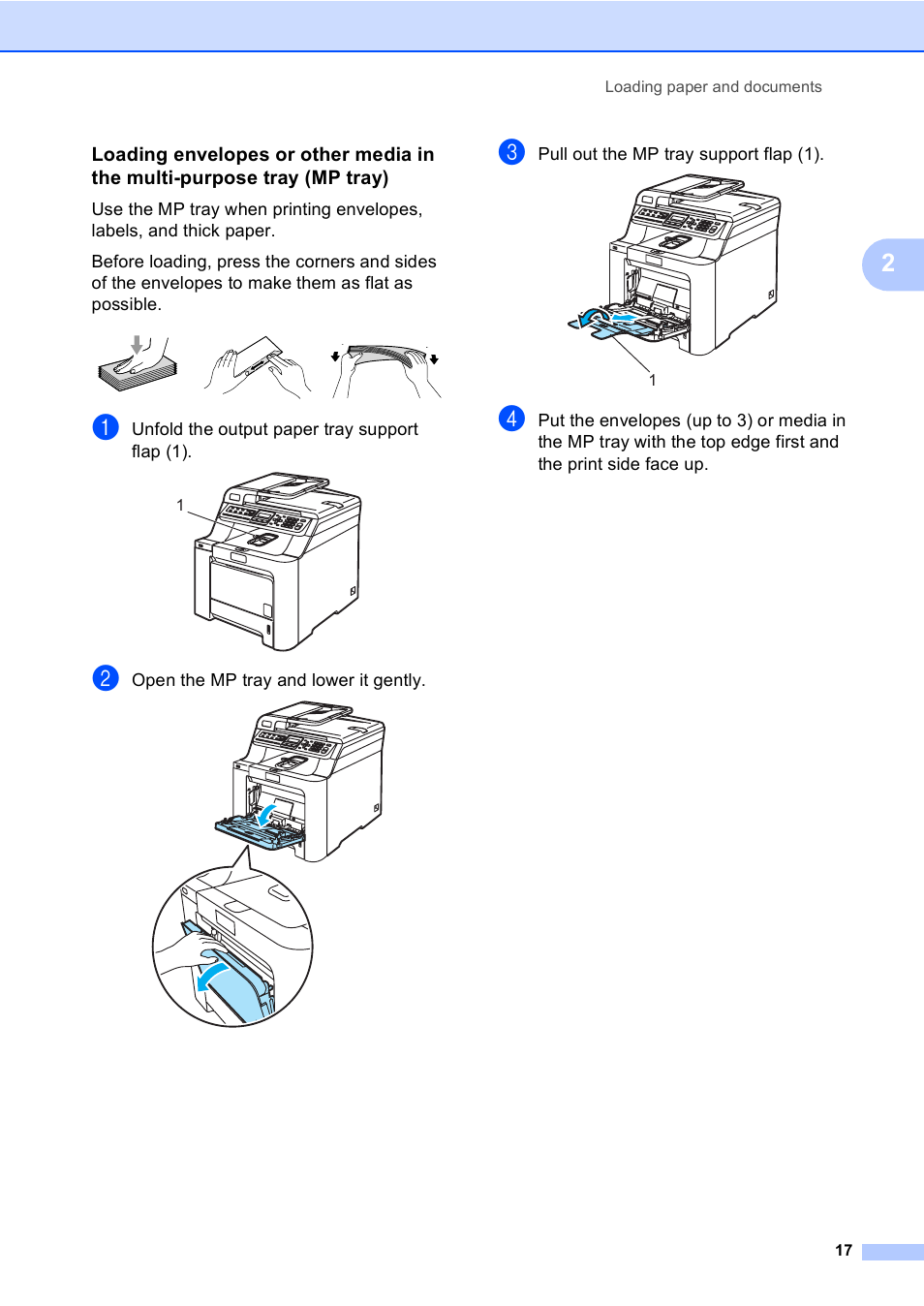 Brother MFC-9440CN User Manual | Page 33 / 247