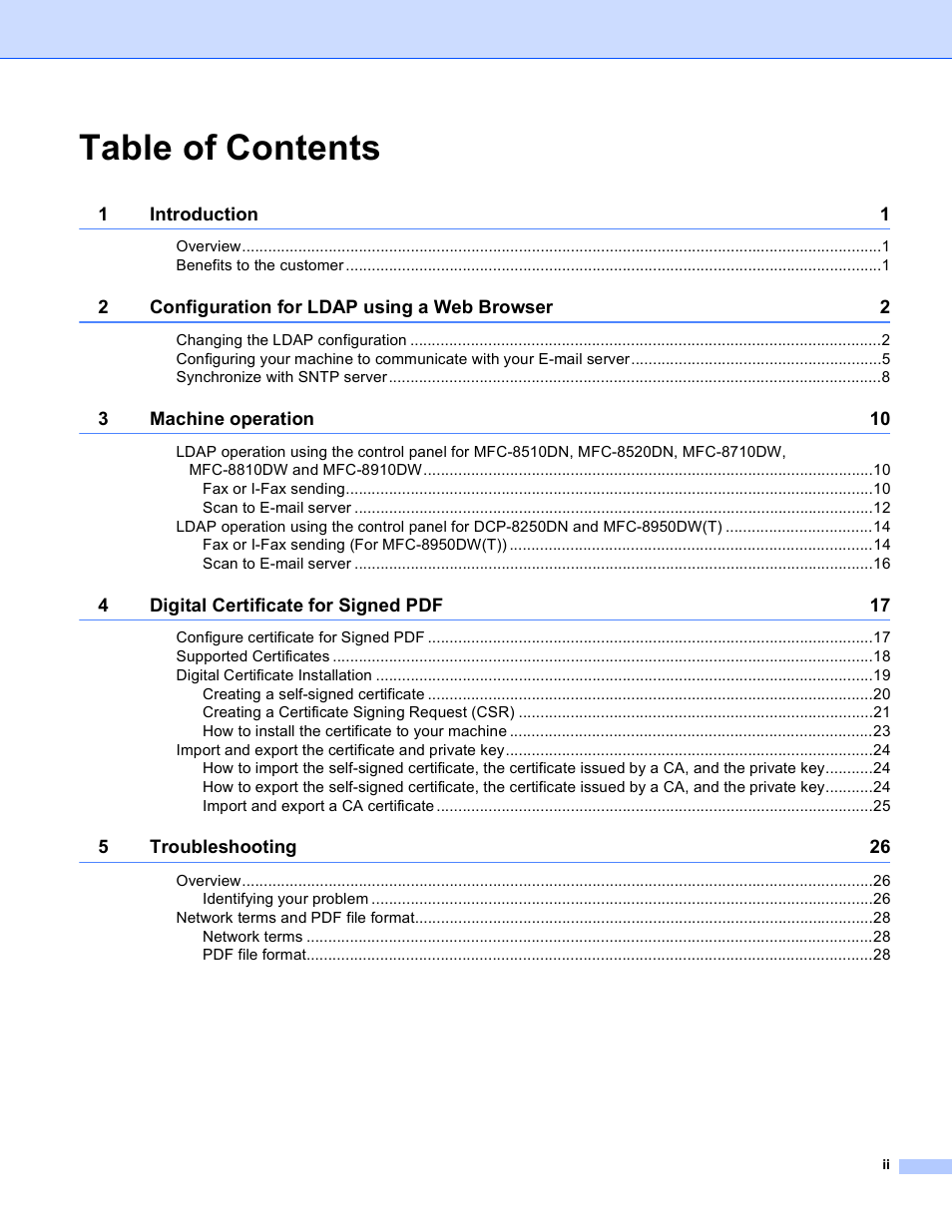 Brother MFC-8950DWT User Manual | Page 3 / 31